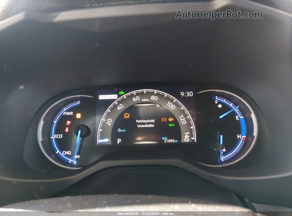 2T3E6RFV2MW012955 2021 TOYOTA RAV4 HYBRID Синий Вид задних сидений
