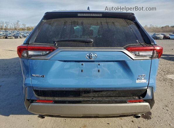 2T3E6RFV2SW089130 2025 TOYOTA RAV4 Blue Vista trasera