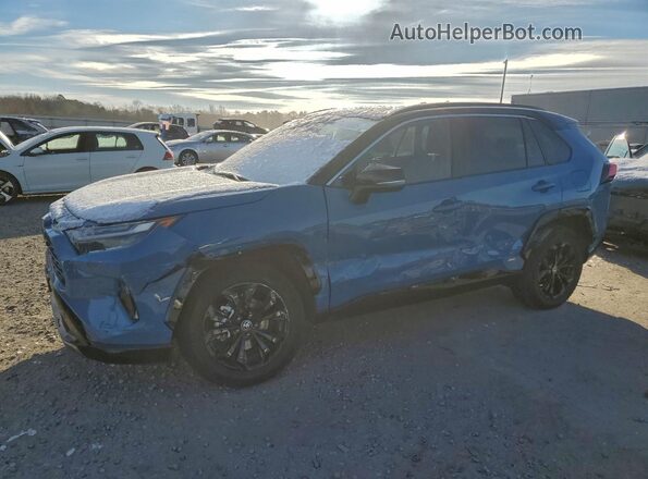 2T3E6RFV2SW089130 2025 TOYOTA RAV4 Blue Vista tres cuartos delantera izquierda