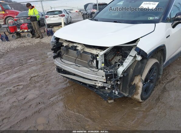 2T3E6RFV7MW003619 2021 TOYOTA RAV4 HYBRID Белый Вид спереди