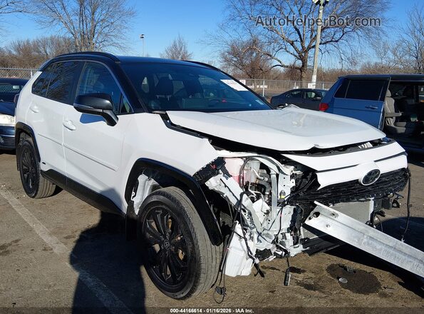 2T3E6RFVXSW086301 2025 TOYOTA RAV4 HYBRID White Передня права чверть