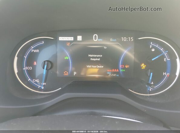 2T3E6RFVXSW086301 2025 TOYOTA RAV4 HYBRID White Вид задніх сидінь