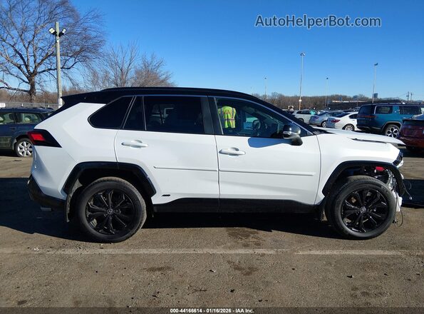 2T3E6RFVXSW086301 2025 TOYOTA RAV4 HYBRID White Вид задньої частини салону