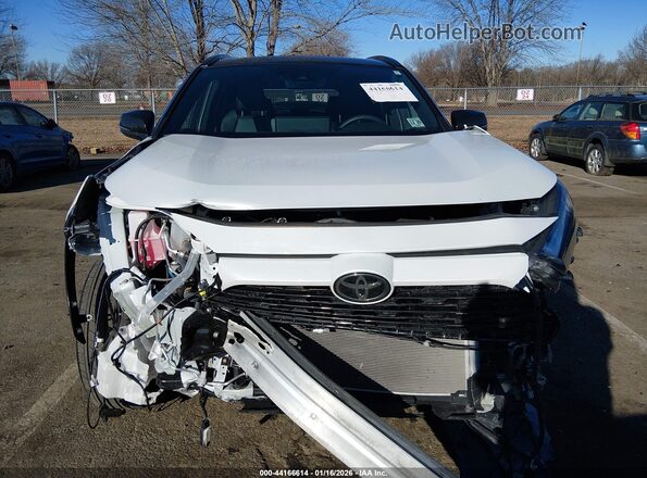 2T3E6RFVXSW086301 2025 TOYOTA RAV4 HYBRID White Вид щитка приладів