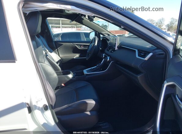 2T3EWRFV1LW047355 2020 TOYOTA RAV4 HYBRID White წინა სალონის ხედი