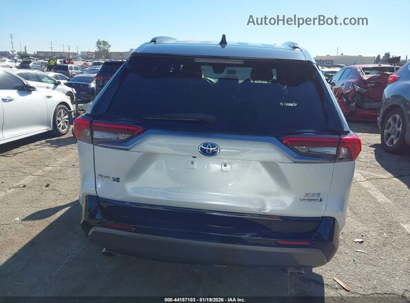 2T3EWRFV1LW047355 2020 TOYOTA RAV4 HYBRID White 