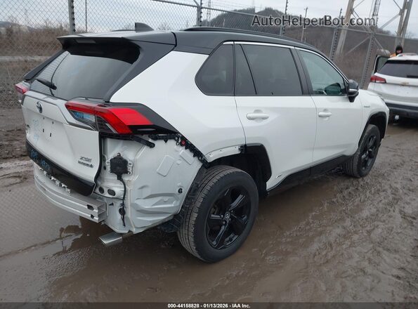 2T3EWRFV6LW051501 2020 TOYOTA RAV4 HYBRID Белый Задняя правая четверть