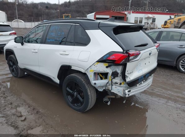 2T3EWRFV6LW051501 2020 TOYOTA RAV4 HYBRID Белый Задняя левая четверть