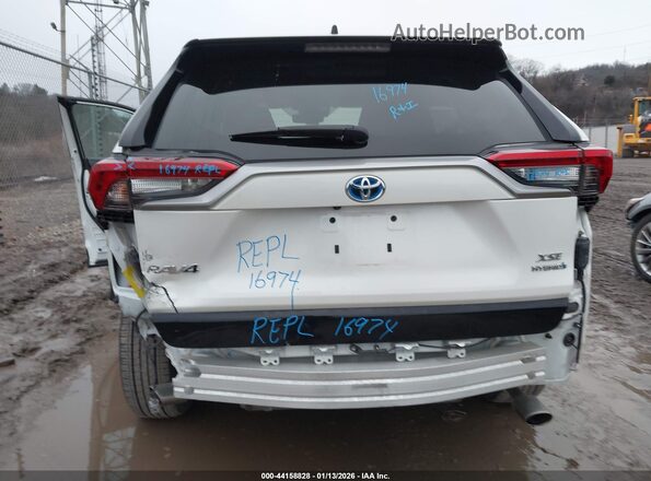 2T3EWRFV6LW051501 2020 TOYOTA RAV4 HYBRID Белый Вид спереди