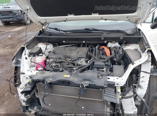 2T3EWRFV6LW070288 2020 TOYOTA RAV4 HYBRID Белый Вид сзади