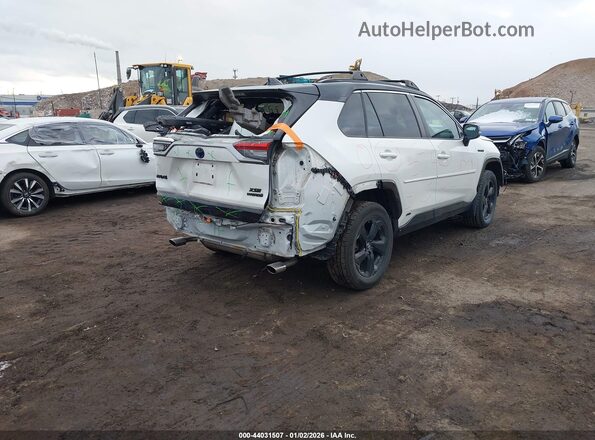 2T3EWRFV6LW070288 2020 TOYOTA RAV4 HYBRID Белый Задняя правая четверть