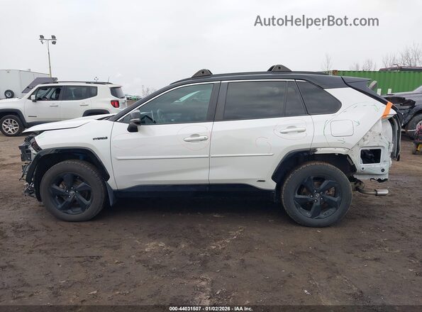 2T3EWRFV6LW070288 2020 TOYOTA RAV4 HYBRID Белый Панорамный вид салона 360°
