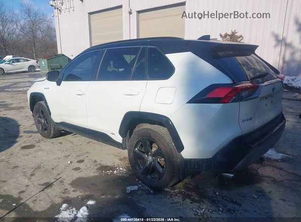 2T3EWRFV8LW071975 2020 TOYOTA RAV4 HYBRID Белый Задняя левая четверть
