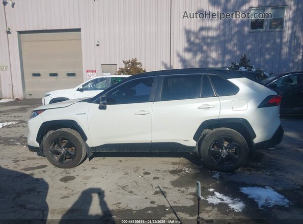 2T3EWRFV8LW071975 2020 TOYOTA RAV4 HYBRID Белый Панорамный вид салона 360°