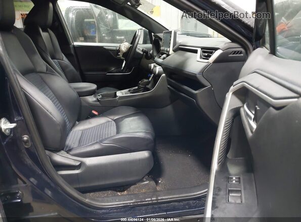 2T3EWRFVXKW016569 2019 TOYOTA RAV4 HYBRID Blue Widok wnętrza z przodu