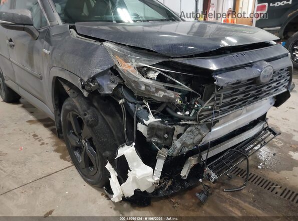 2T3EWRFVXKW016569 2019 TOYOTA RAV4 HYBRID Blue Widok z przodu