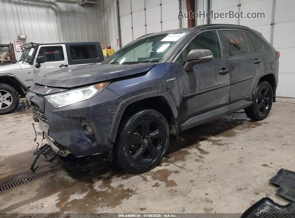 2T3EWRFVXKW016569 2019 TOYOTA RAV4 HYBRID Blue Przód lewy