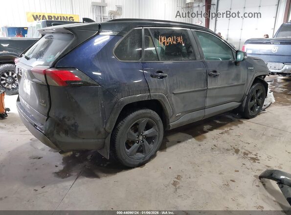 2T3EWRFVXKW016569 2019 TOYOTA RAV4 HYBRID Blue Tył prawy
