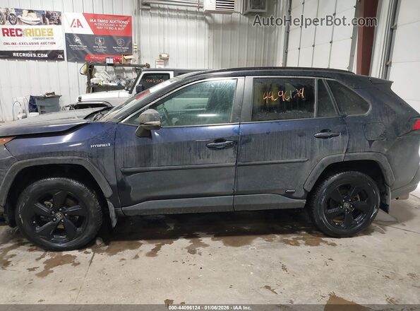 2T3EWRFVXKW016569 2019 TOYOTA RAV4 HYBRID Blue 