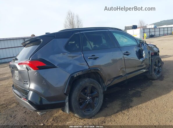 2T3EWRFVXLW062873 2020 TOYOTA RAV4 HYBRID Gray Հետևի աջ