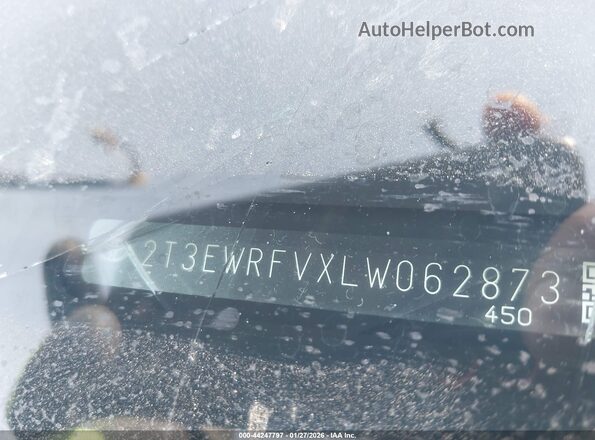 2T3EWRFVXLW062873 2020 TOYOTA RAV4 HYBRID Gray Շարժիչի բաժամունքի տեսք
