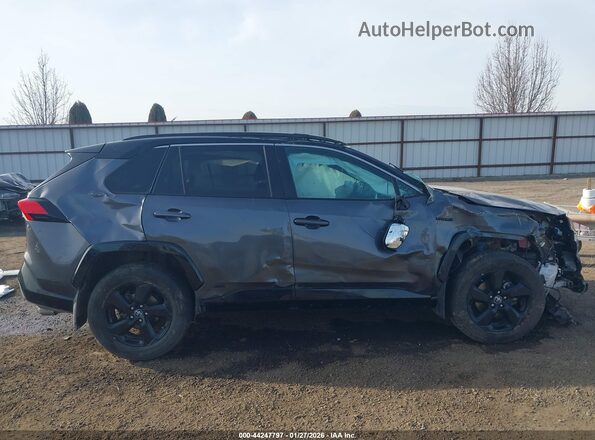 2T3EWRFVXLW062873 2020 TOYOTA RAV4 HYBRID Gray Սարքավորումների վահանակի տեսք