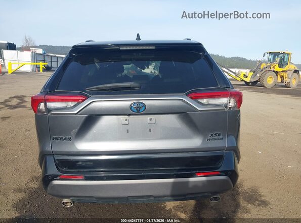 2T3EWRFVXLW062873 2020 TOYOTA RAV4 HYBRID Gray 