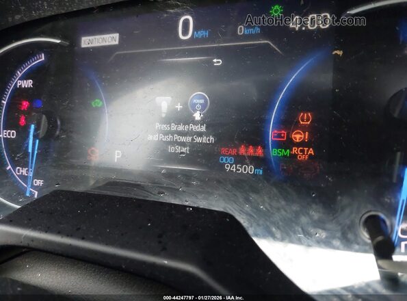 2T3EWRFVXLW062873 2020 TOYOTA RAV4 HYBRID Gray Սալոնի 360 աստիճան տեսք
