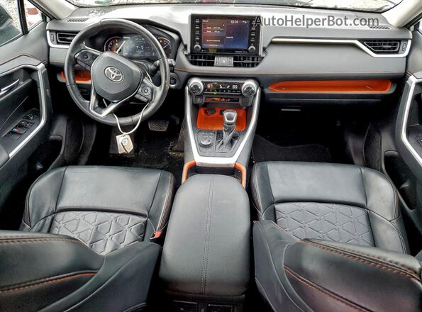 2T3J1RFV0MW153410 2021 TOYOTA RAV4 Серый Вид панели приборов