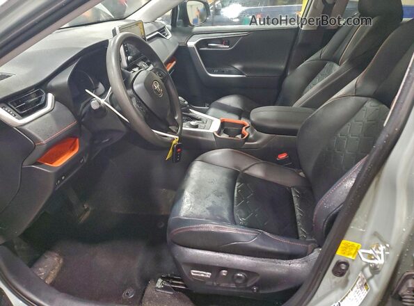 2T3J1RFV5KC029261 2019 TOYOTA RAV4 Gray Widok wnętrza z przodu