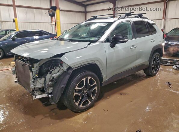 2T3J1RFV5KC029261 2019 TOYOTA RAV4 Gray Przód lewy