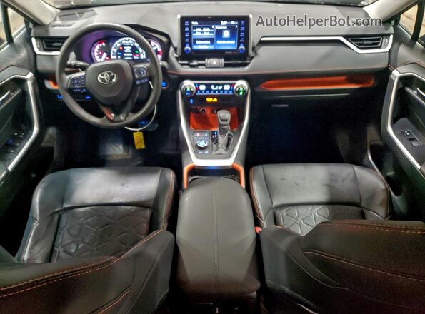 2T3J1RFV5KC029261 2019 TOYOTA RAV4 Gray Widok deski rozdzielczej