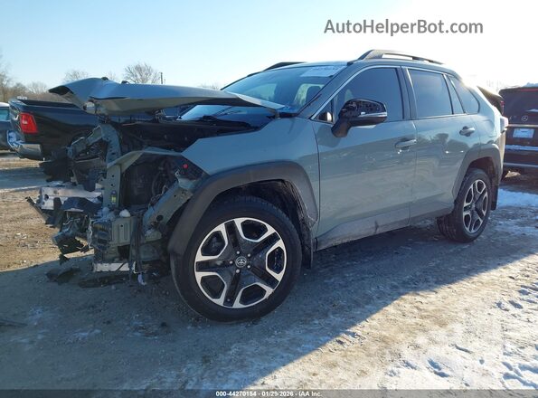 2T3J1RFV6KW031583 2019 TOYOTA RAV4 Green Front left