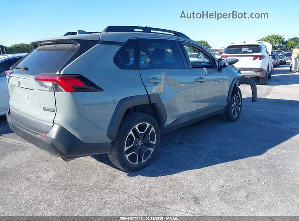 2T3J1RFV9MW156306 2021 TOYOTA RAV4 Серый Задняя правая четверть
