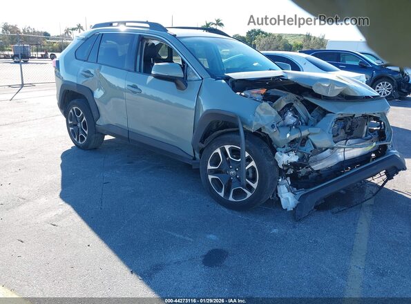 2T3J1RFV9MW156306 2021 TOYOTA RAV4 Серый Передняя правая четверть