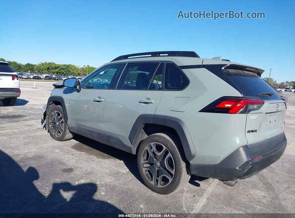 2T3J1RFV9MW156306 2021 TOYOTA RAV4 Серый Задняя левая четверть