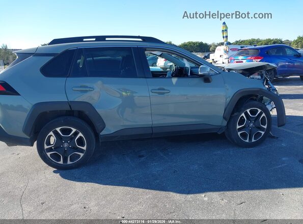 2T3J1RFV9MW156306 2021 TOYOTA RAV4 Серый Вид задней части салона