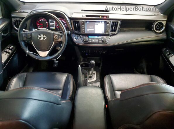 2T3JFREV2HW680292 2017 TOYOTA RAV4 Gray Widok deski rozdzielczej