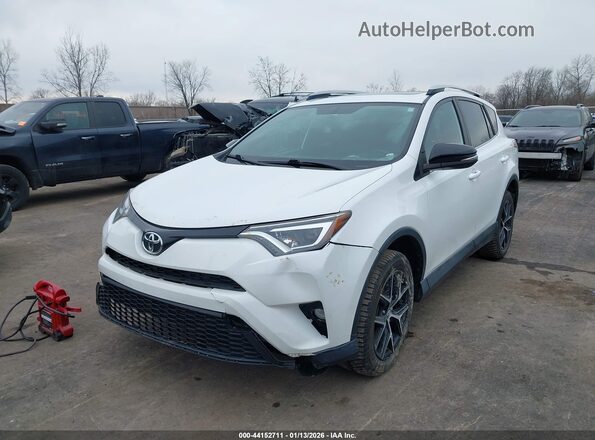 2T3JFREV5GW537612 2016 TOYOTA RAV4 White წინა მარცხენა ხედი სამი მეოთხედიდან