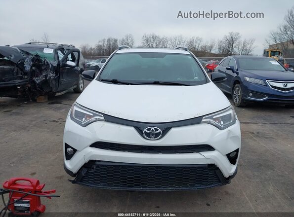 2T3JFREV5GW537612 2016 TOYOTA RAV4 White ხელსაწყოთა პანელის ხედი