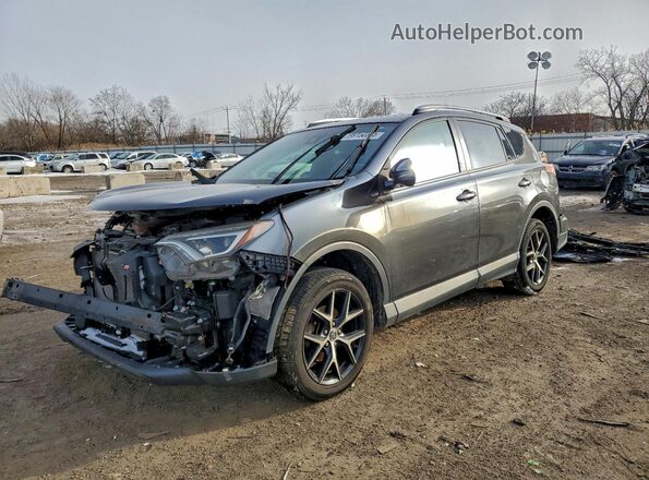 2T3JFREVXGW457755 2016 TOYOTA RAV4 Gray წინა მარცხენა ხედი სამი მეოთხედიდან