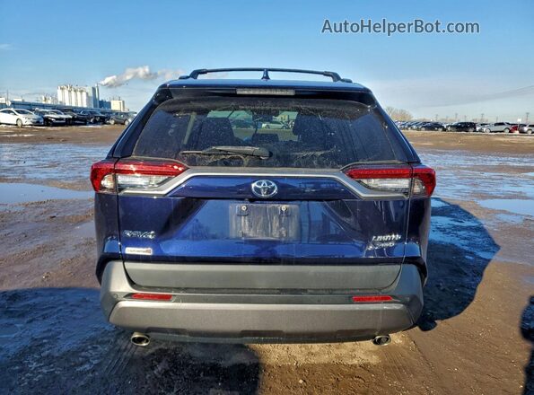 2T3N1RFV3KW069886 2019 TOYOTA LIMITED Blue უკანა ხედი