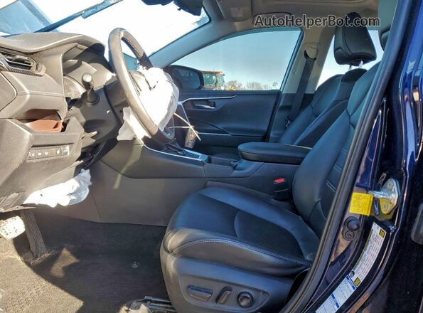 2T3N1RFV3KW069886 2019 TOYOTA LIMITED Blue წინა სალონის ხედი