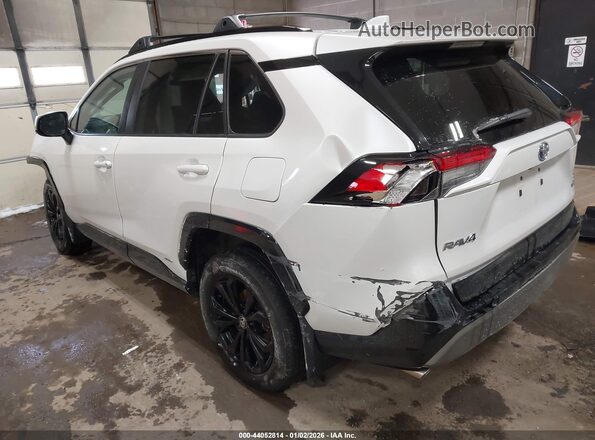 2T3T6RFV9RW068714 2024 TOYOTA RAV4 HYBRID White Tył lewy