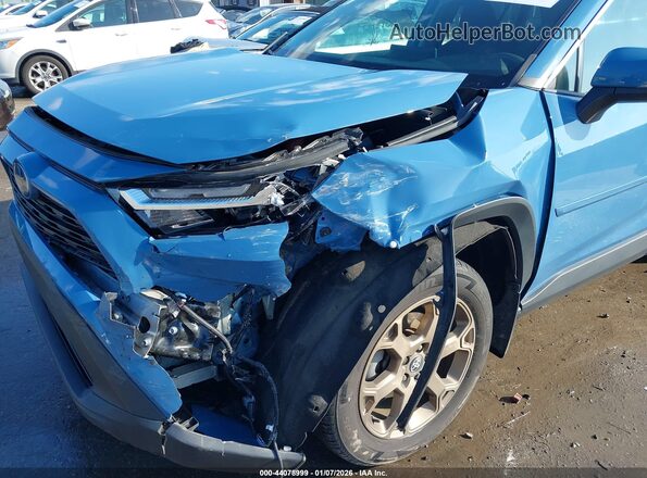 2T3UWRFV7PW169817 2023 TOYOTA RAV4 HYBRID Синий Вид спереди