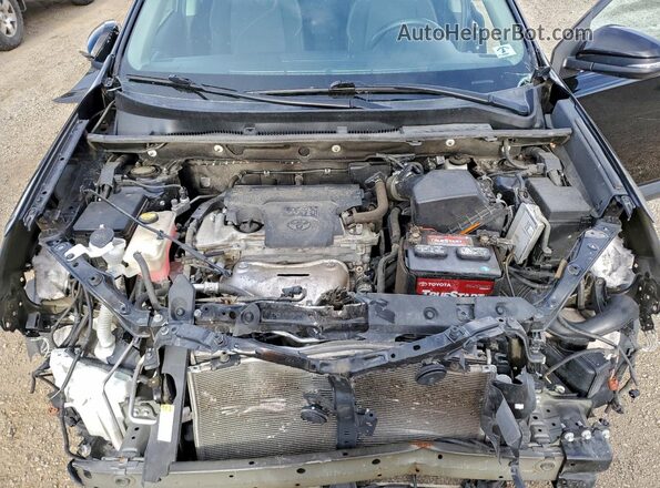 2T3WFREV7JW462103 2018 TOYOTA RAV4 Black Widok wnętrza z tyłu
