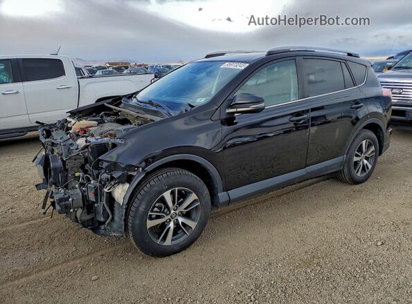 2T3WFREV7JW462103 2018 TOYOTA RAV4 Black Przód lewy