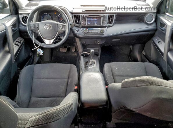 2T3WFREV7JW462103 2018 TOYOTA RAV4 Black Widok deski rozdzielczej