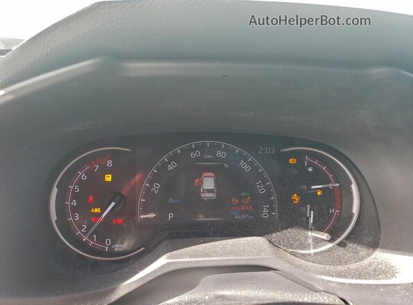 2T3Y1RFV4MW159872 2021 TOYOTA LIMITED Белый Вид щитка приборов