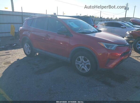 2T3ZFREV7HW313794 2017 TOYOTA LE Красный Передняя правая четверть